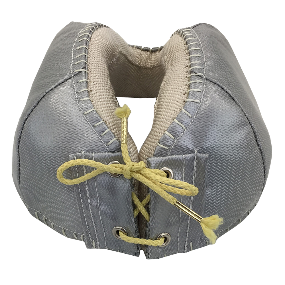 Fabric insulating top, side opening for up to 3 neck 2000ml spherical flask, for aluminum housed mantle